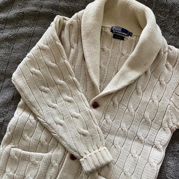 Ralph Lauren Sweaters - Ralph Lauren Vintage Thick Cardigan
